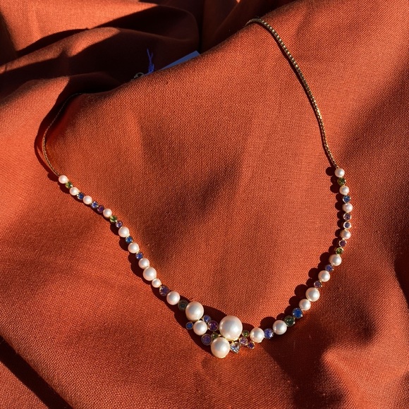 Kate Spade New York Pearl Caviar Statement Necklace - Picture 3 of 9